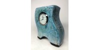 Horloge en céramique CER418-11_Bleu enfumé